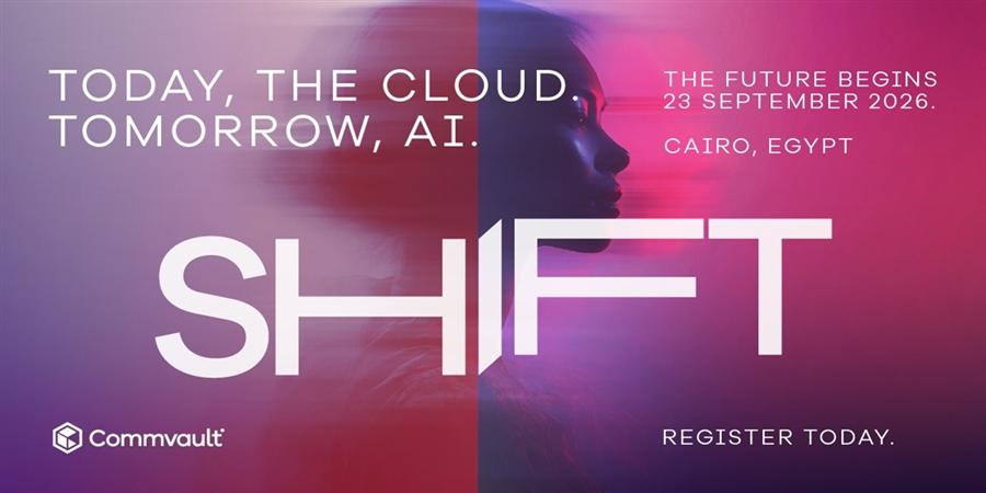 Commvault to bring SHIFT 2026 cyber resilience roadshow to Cairo on September 23